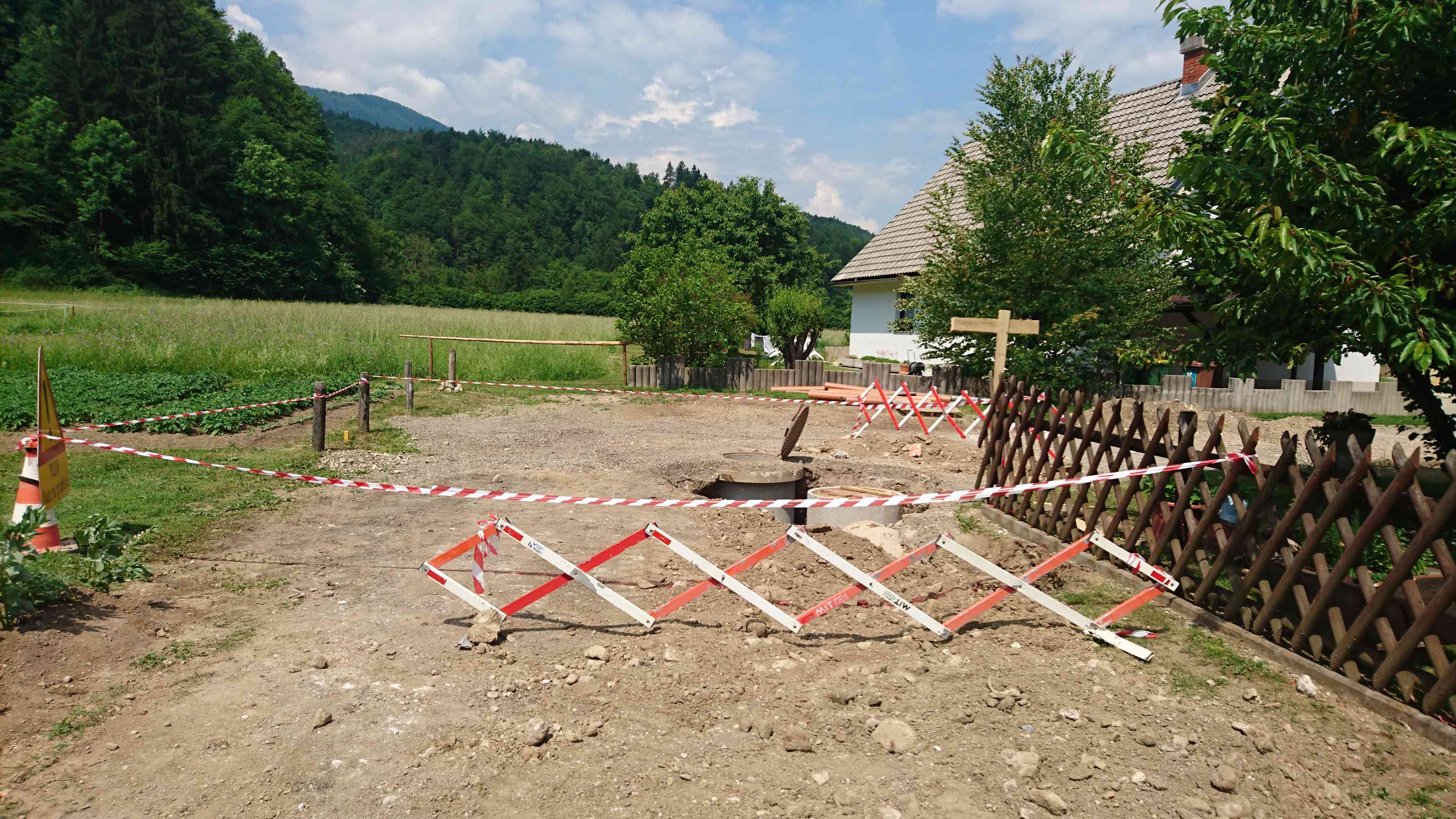 Koordinacija na gradbišču